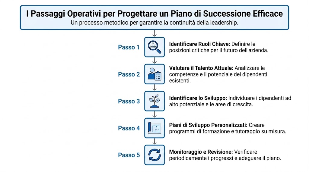 infografica piano di successione
