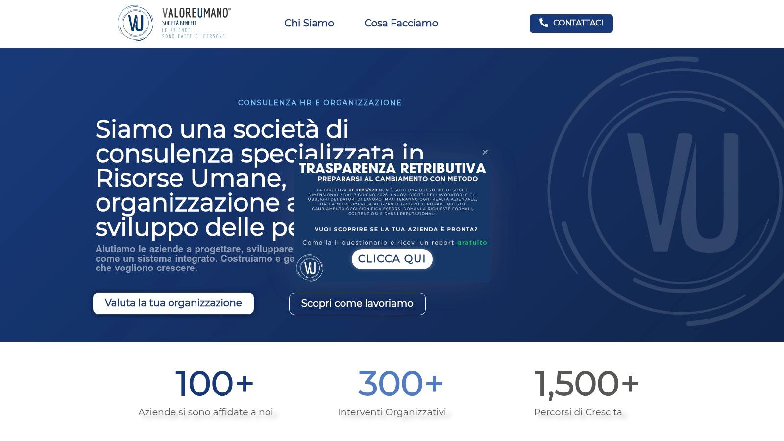 Valoreumano S.r.l. SB – Consulenza HR e Sviluppo Organizzativo