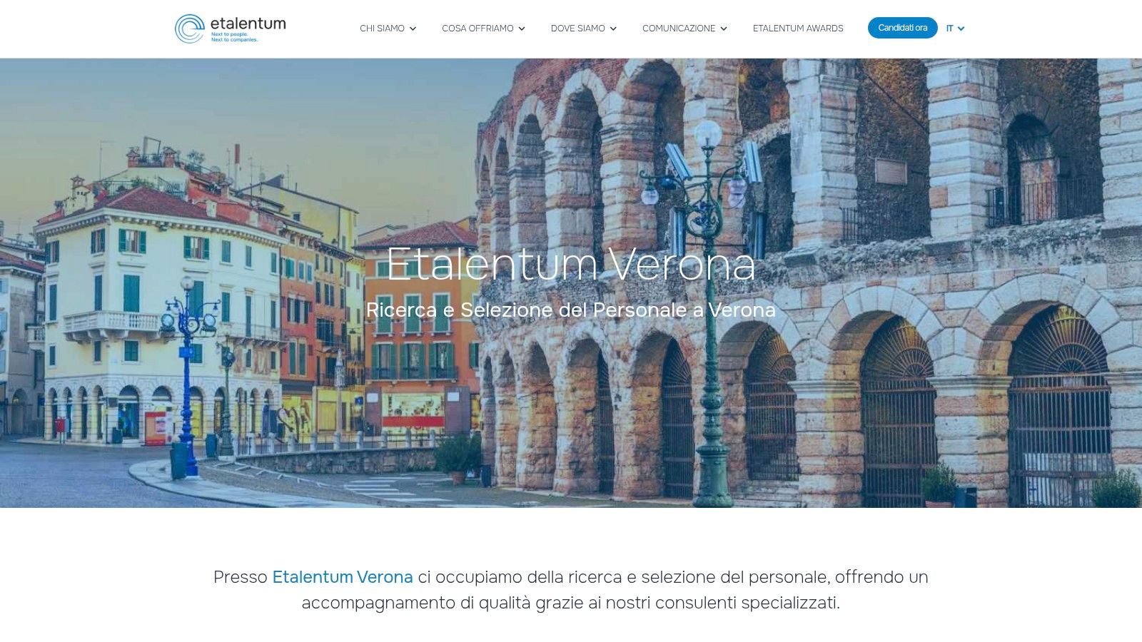 Etalentum – Ufficio Verona
