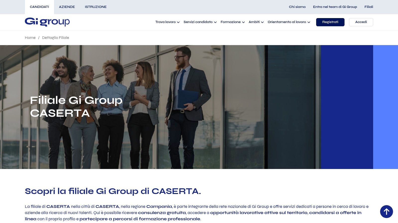 Gi Group – Filiale di Caserta