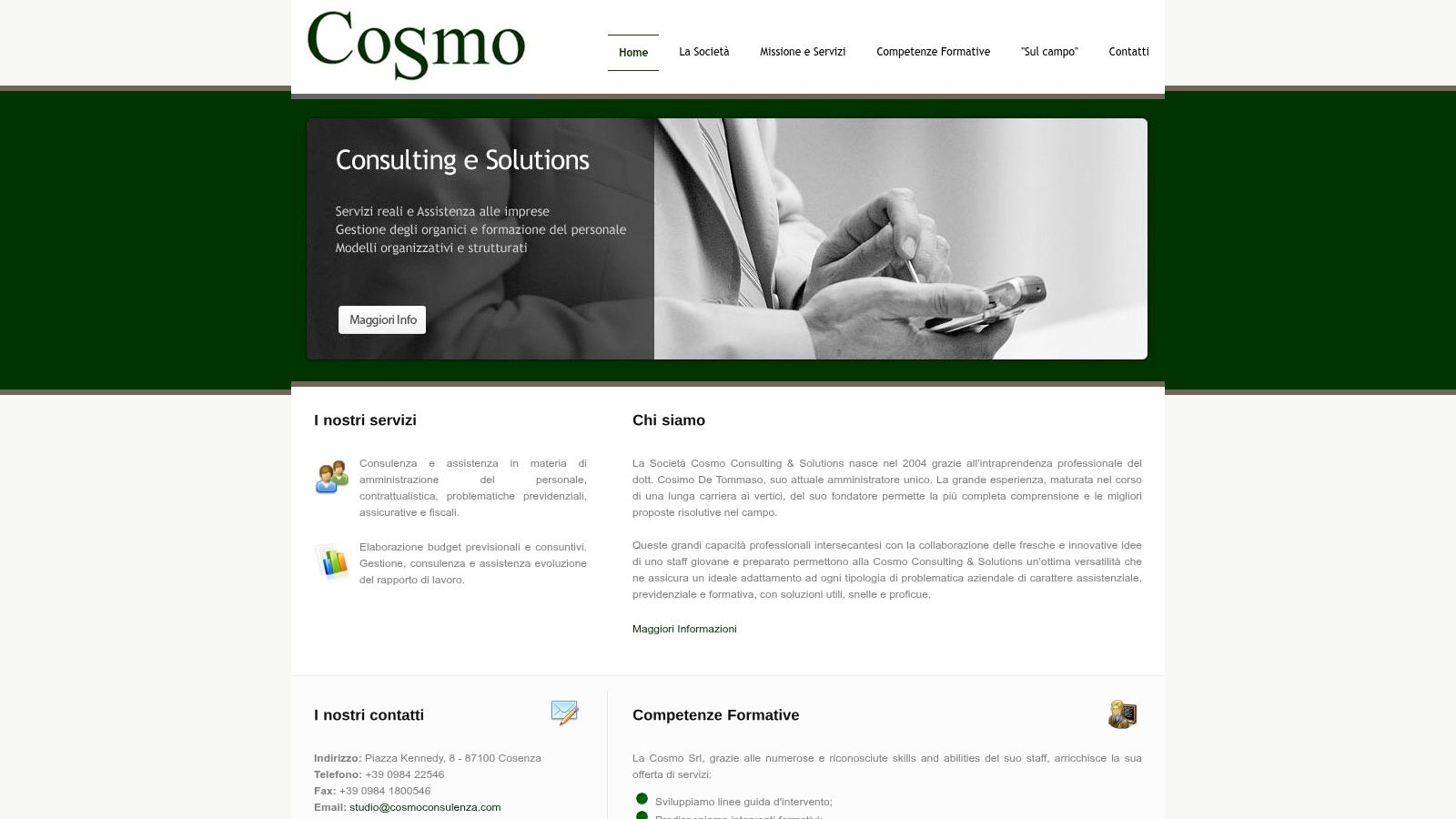 Cosmo Consulenza – Consulting & Solutions (Cosenza)