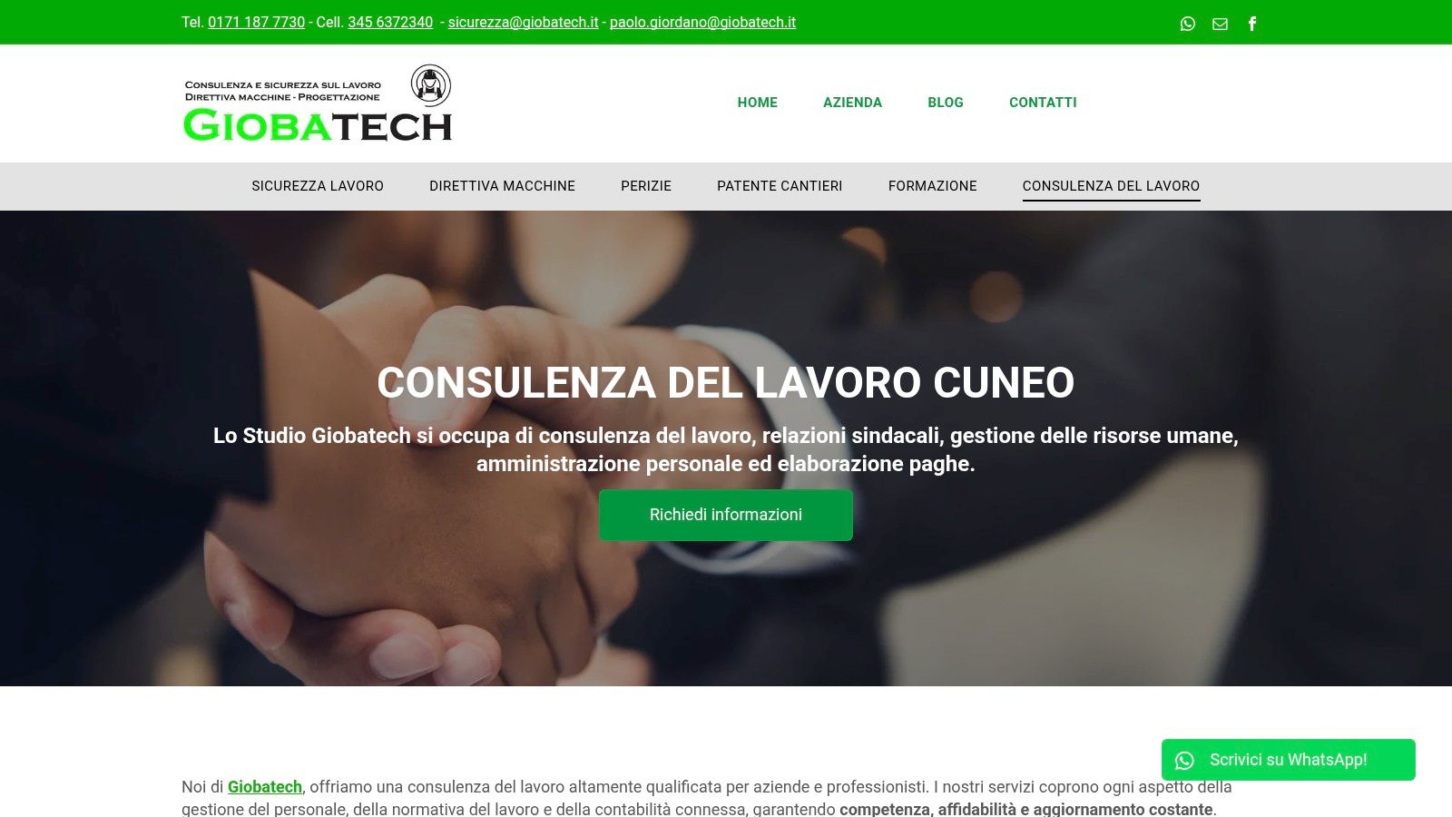 Giobatech – Consulenza del Lavoro (Cuneo)