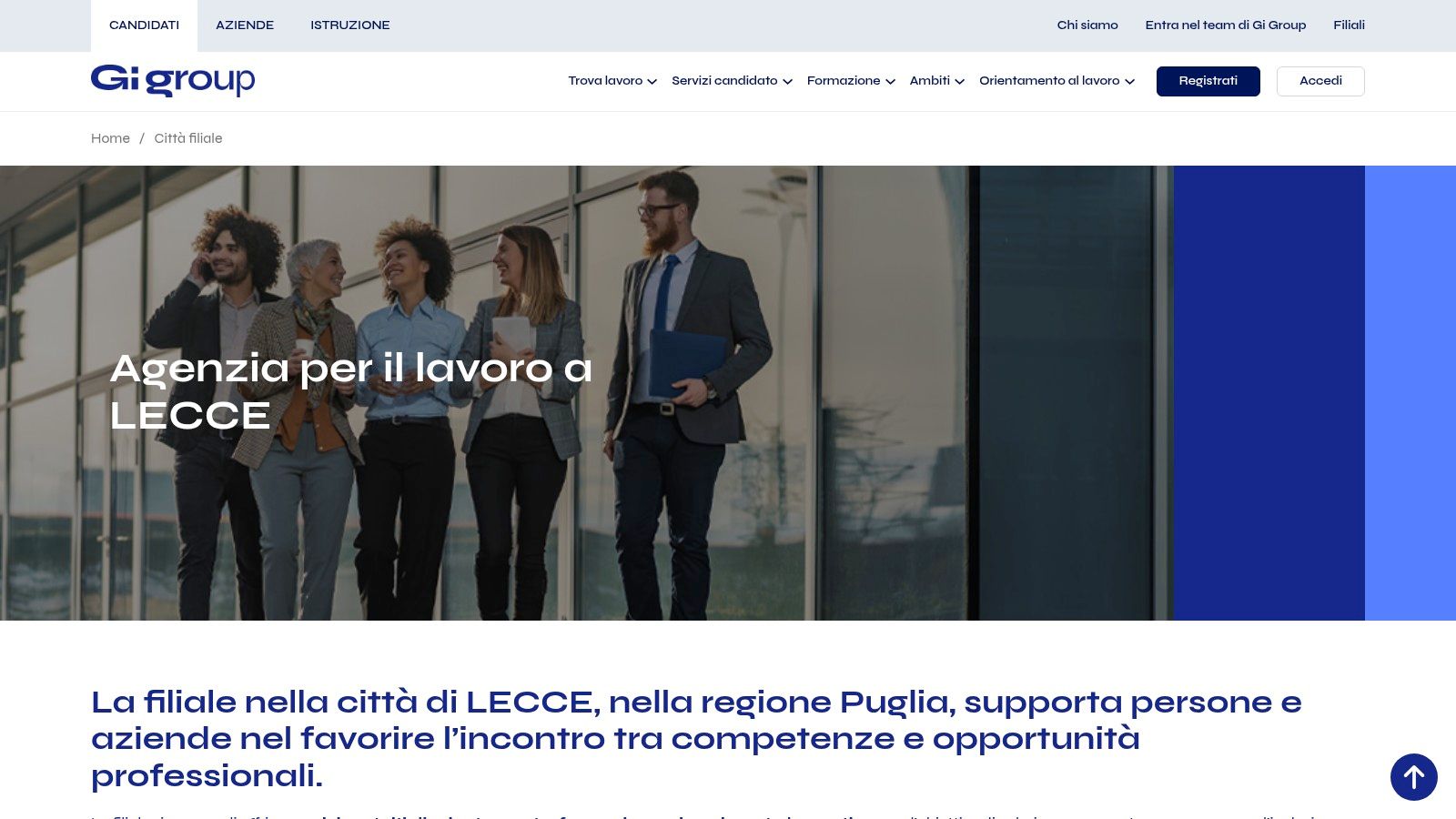 Gi Group – Filiale di Lecce