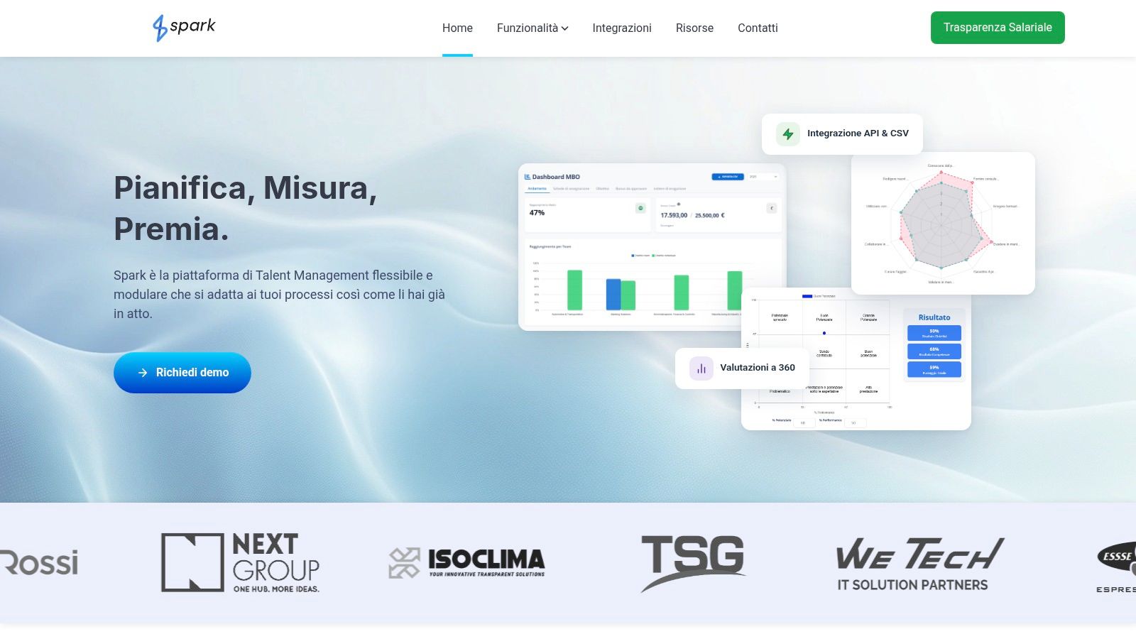 Screenshot from https://tryspark.co