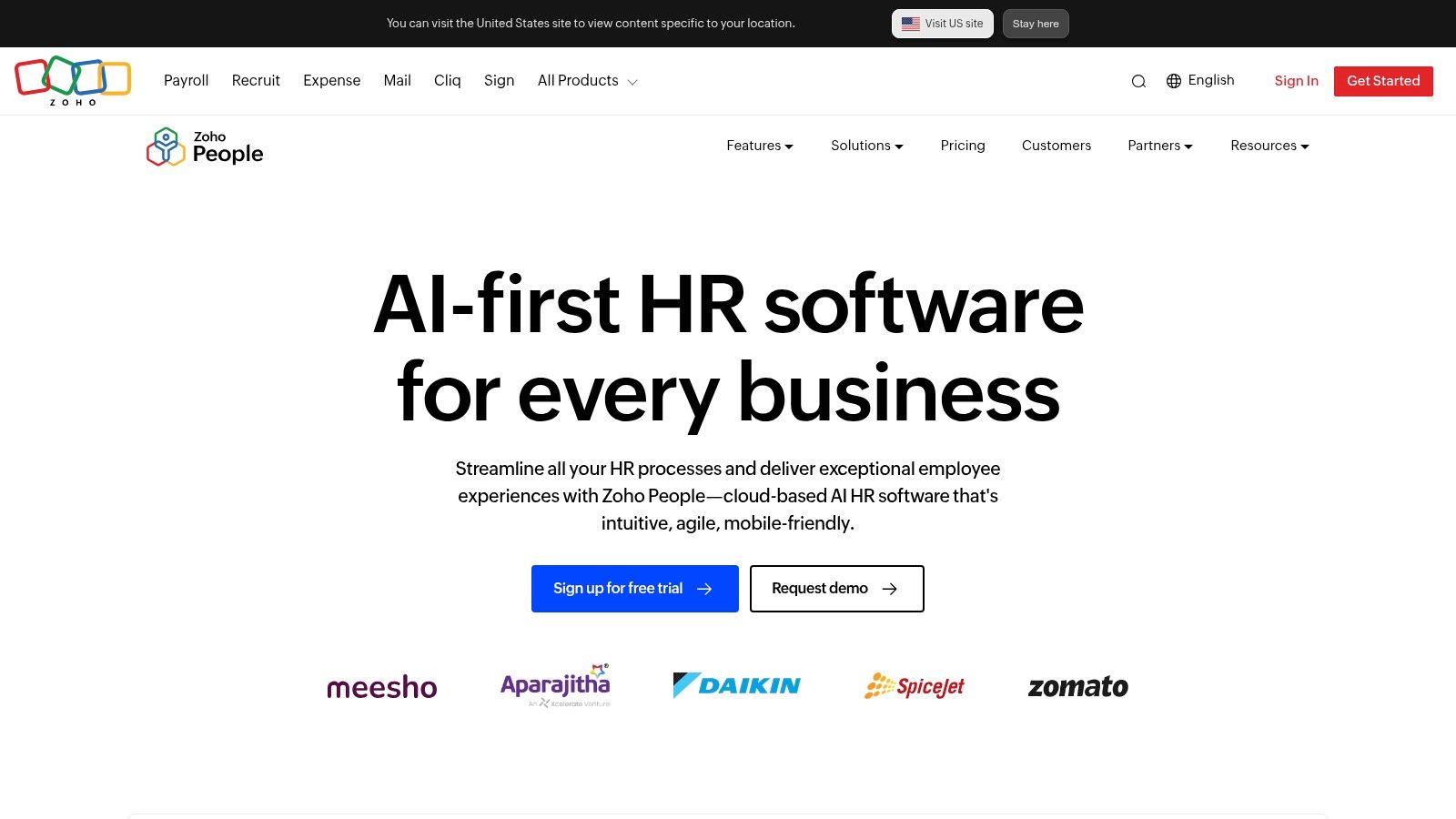 Zoho People
